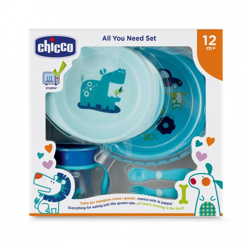 Chicco Servizietto pappa set 12 mesi+