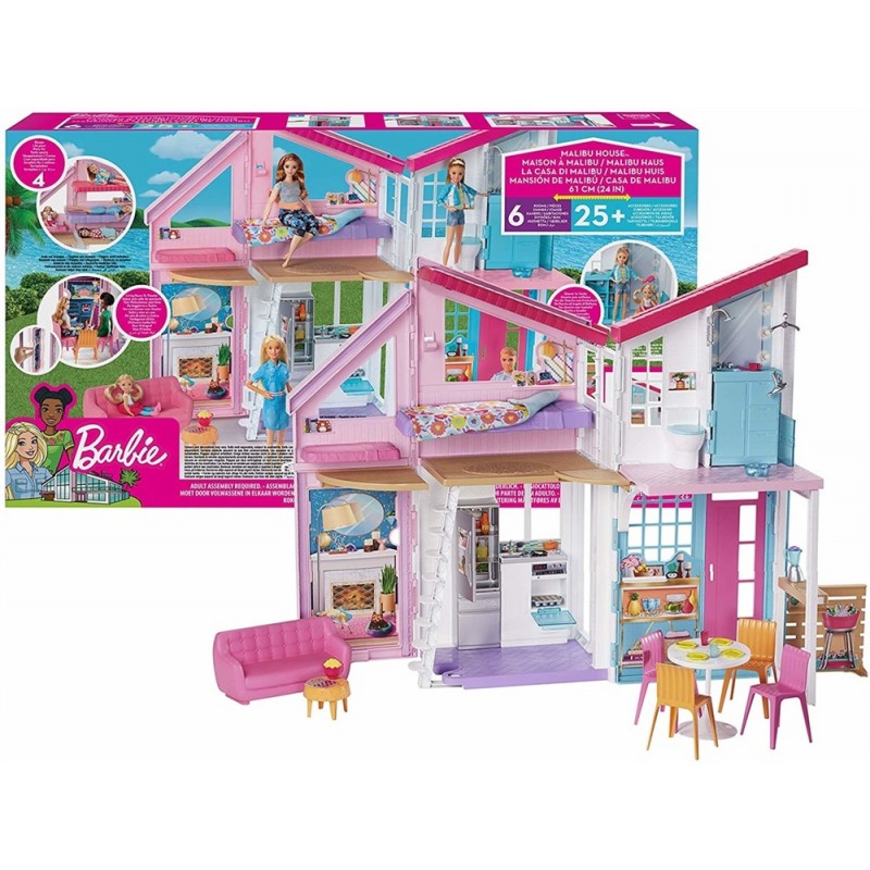 output evolutie variabel Barbie Nuova Casa di Malibu